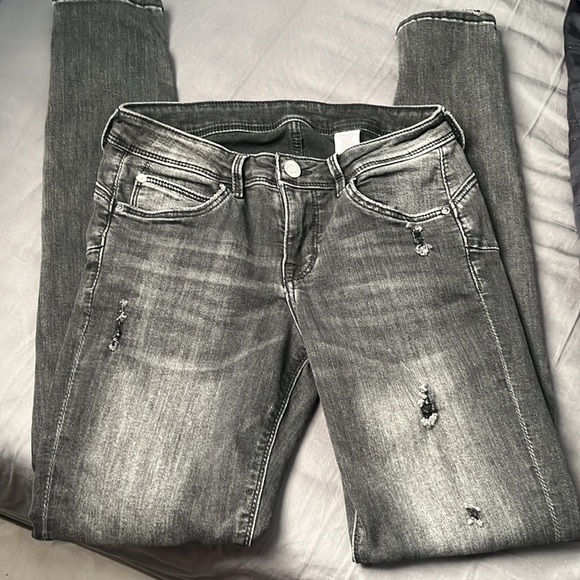 H&M charcoal jeggings - Picture 2 of 5